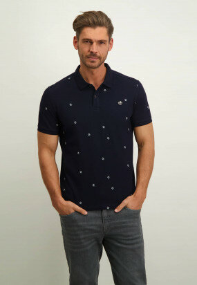 Regular-fit-polo-in-pure-cotton