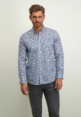 Regular-fit-shirt-with-chest-pocket