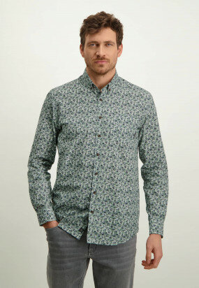 Floral-print-shirt-in-cotton